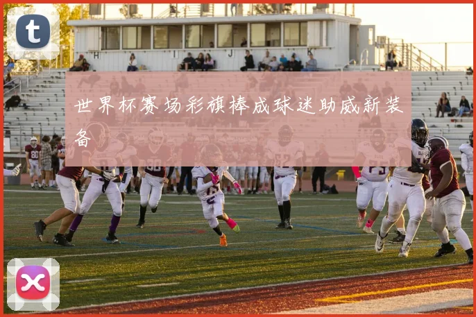 世界杯赛场彩旗棒成球迷助威新装备